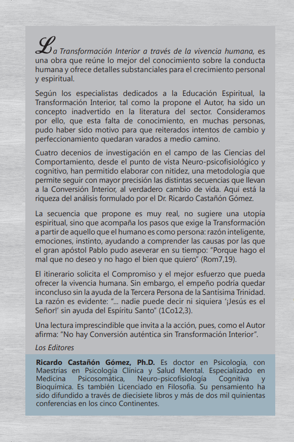 La transformación interior